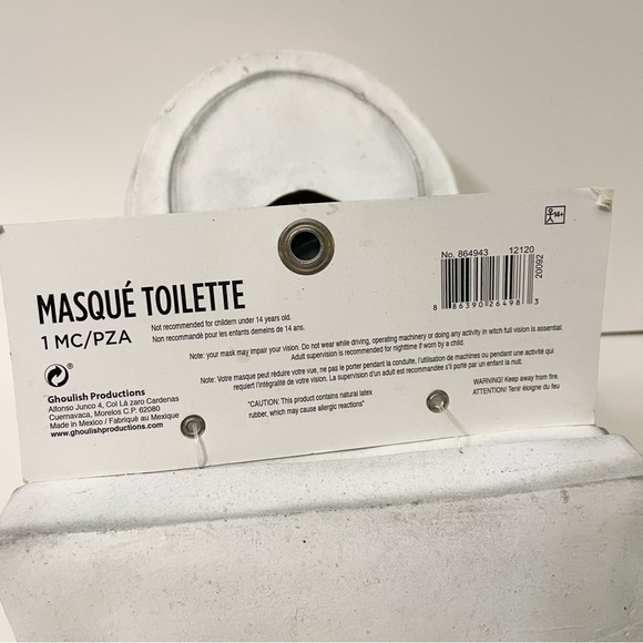 Dark Side Toilet Mask Halloween Costume - Picture 11 of 16